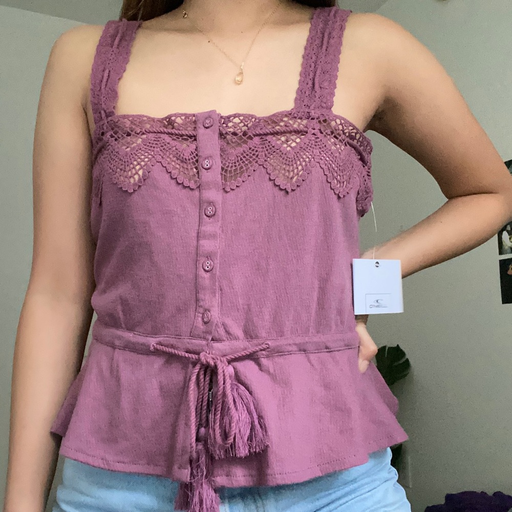 O’neill purple tank top